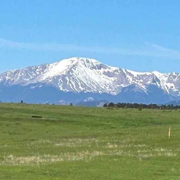Land with Pikes Peak View